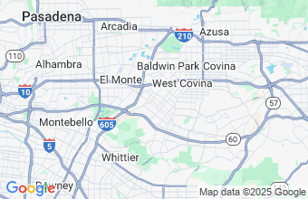 Map of City Of Industry