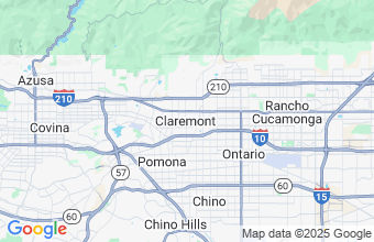 Map of Claremont