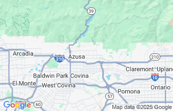 Map of Glendora