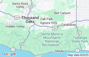 Map of Agoura Hills