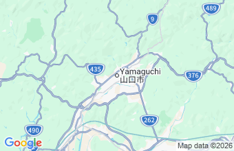Map of Yamaguchi