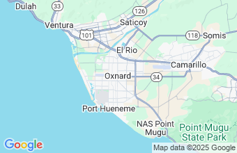 Map of Oxnard