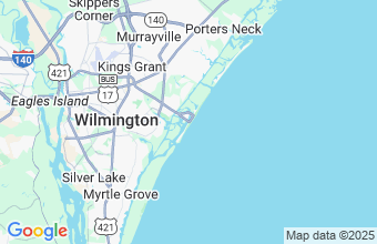 Map of Wrightsville