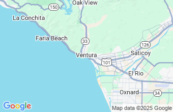 Map of Ventura