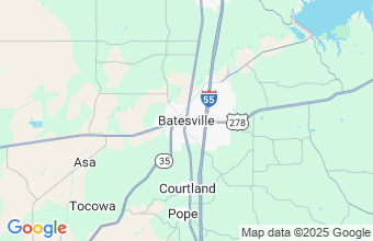 Map of Batesville