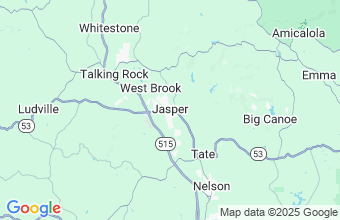 Map of Jasper