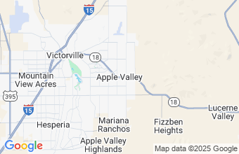 Map of Apple Valley