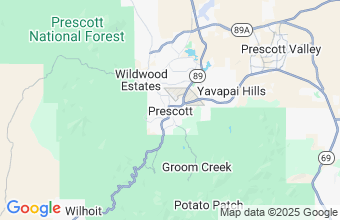 Map of Prescott