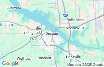 Map of Decatur