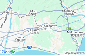 Map of Kakegawa