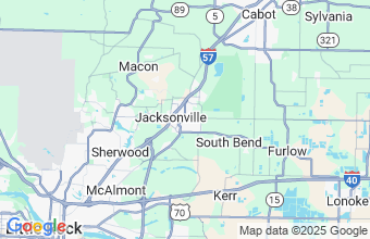 Map of Jacksonville