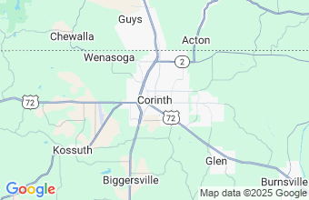 Map of Corinth
