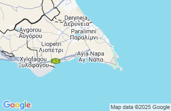 Map of Ayia Napa