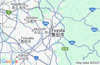 Map of Toyota
