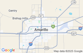 Map of Amarillo