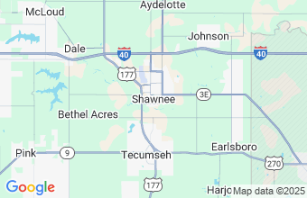 Map of Shawnee