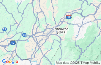 Map of Namwon