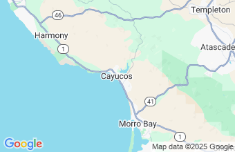 Map of Cayucos
