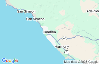 Map of Cambria