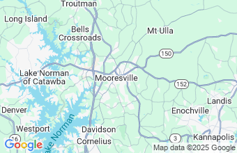 Map of Mooresville