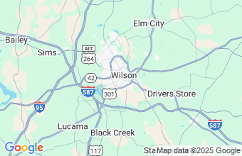 Map of Wilson