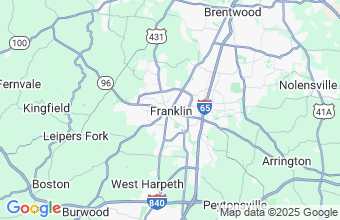 Map of Franklin