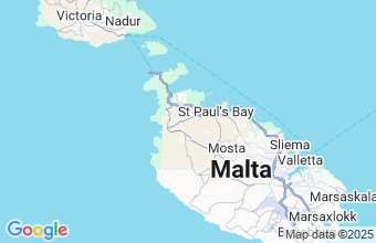 Map of Malta