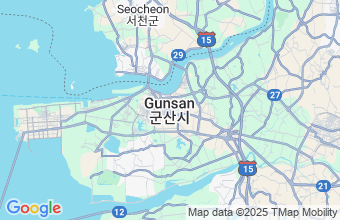 Map of Gunsan