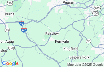 Map of Fairview