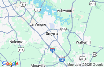 Map of Smyrna