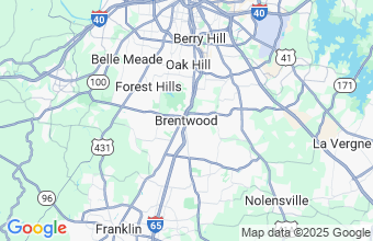 Map of Brentwood