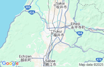 Map of Fukui