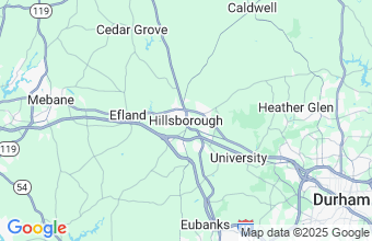 Map of Hillsborough