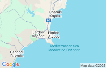 Map of Lindos
