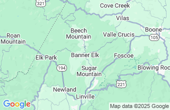 Map of Banner Elk