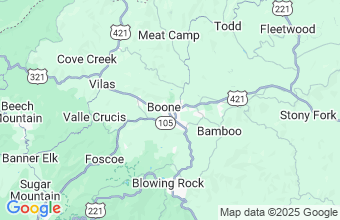 Map of Boone