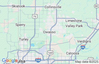 Map of Owasso