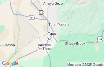 Map of Taos