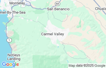 Map of Carmel Valley