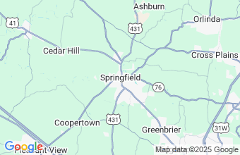 Map of Springfield