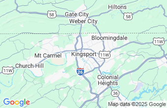 Map of Kingsport