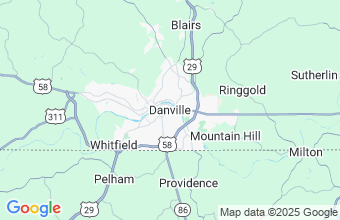 Map of Danville
