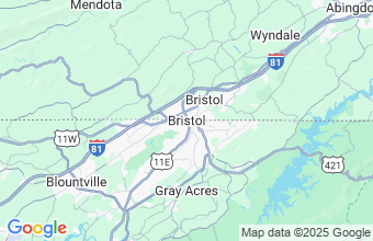 Map of Bristol