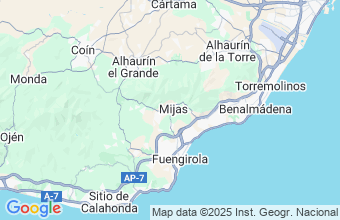 Map of Mijas