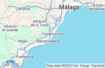 Map of Torremolinos