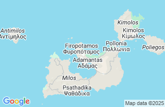 Map of Milos