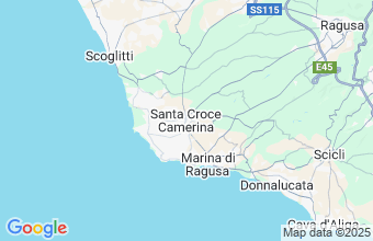 Map of Santa Croce Camerina