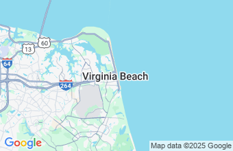 Map of VIRGINIA BEACH