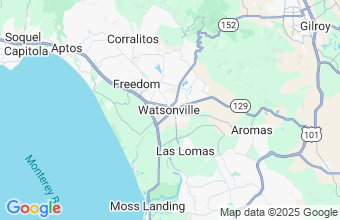 Map of Watsonville