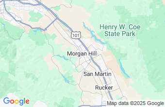 Map of Morgan Hill